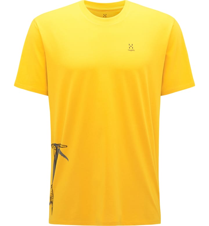 Camp Tee Men Pumpkin Yellow Camp Tee Men Pumpkin Yellow