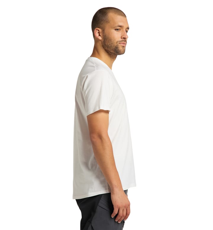 Camp Tee Men Soft White Solid Camp Tee Men Soft White Solid