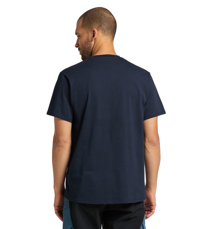 Camp Tee Men Tarn Blue Graphic