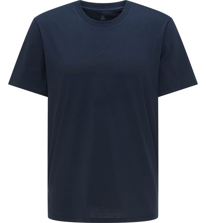 Camp Tee Men Tarn Blue Graphic