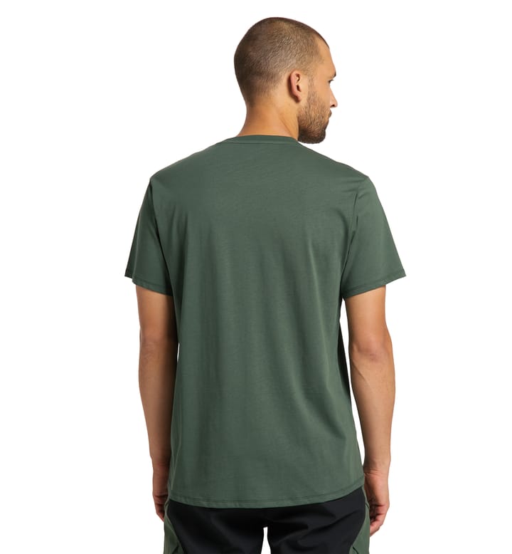 Camp Tee Men Fjell Green Graphic