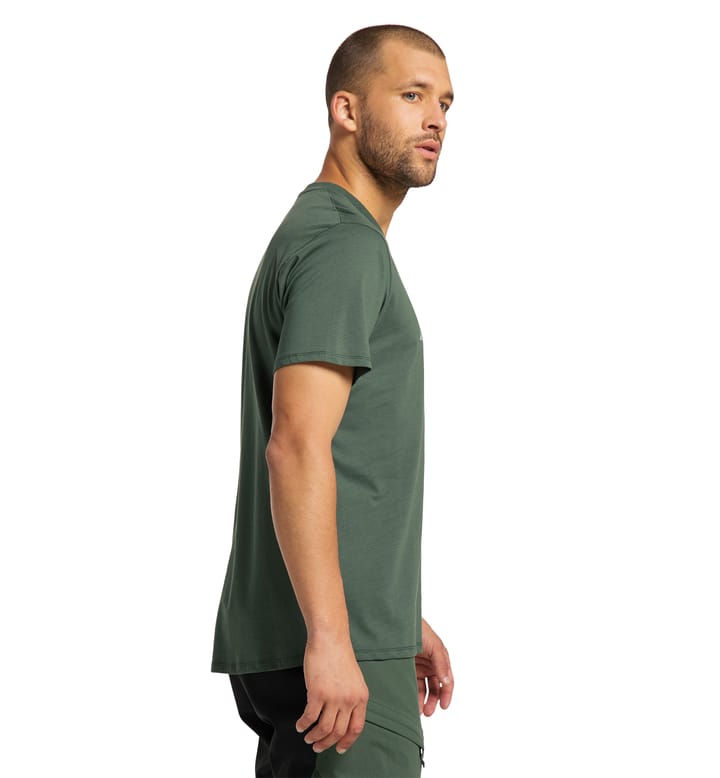 Camp Tee Men Fjell Green Graphic Camp Tee Men Fjell Green Graphic