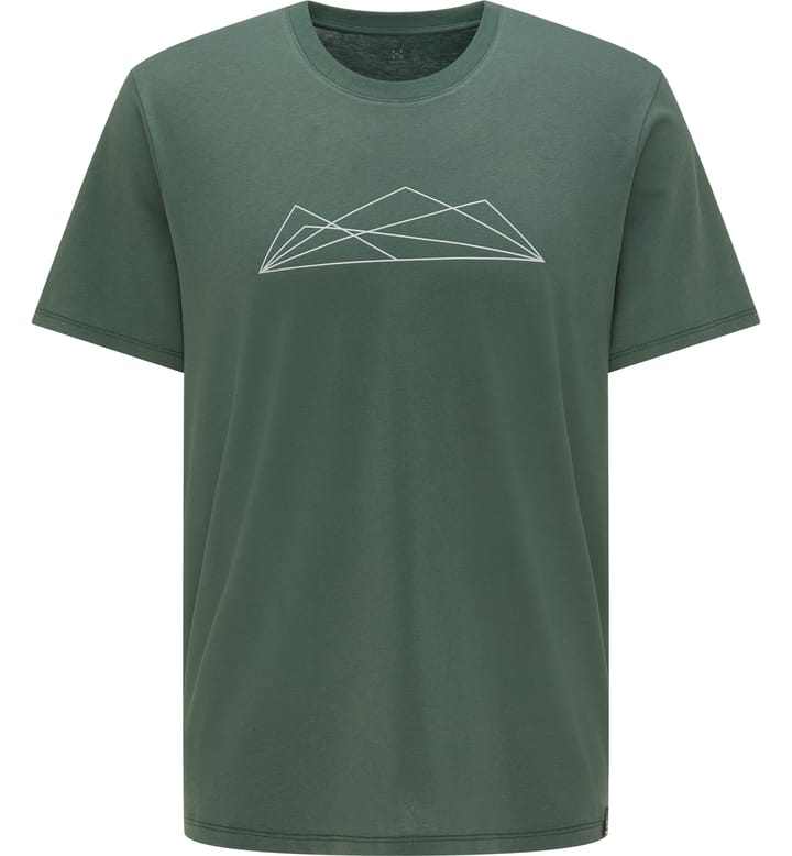 Camp Tee Men Fjell Green Graphic Camp Tee Men Fjell Green Graphic