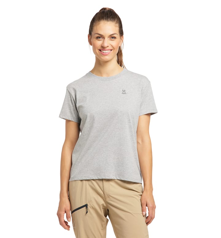 Camp Tee Women Grey Melange Camp Tee Women Grey Melange