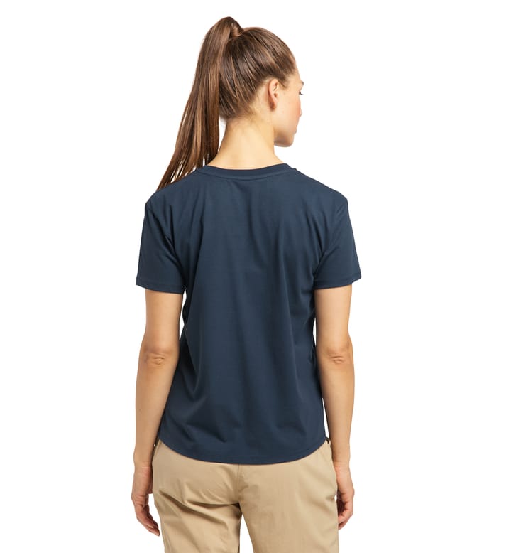 Camp Tee Women Tarn Blue Camp Tee Women Tarn Blue