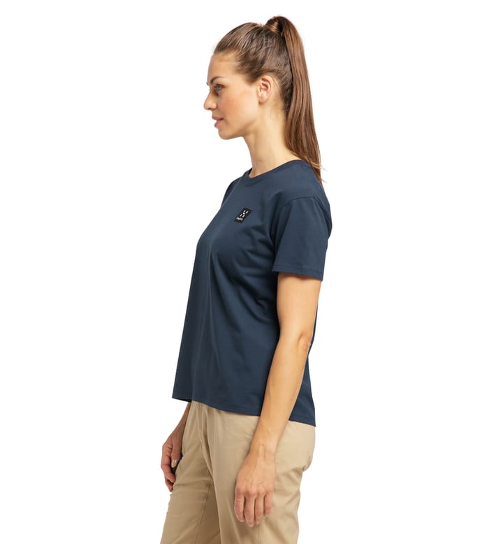 Camp Tee Women Tarn Blue Camp Tee Women Tarn Blue