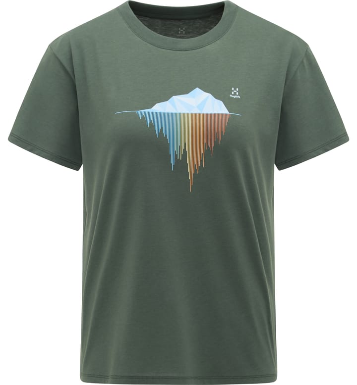 Camp Tee Women Fjell Green Camp Tee Women Fjell Green
