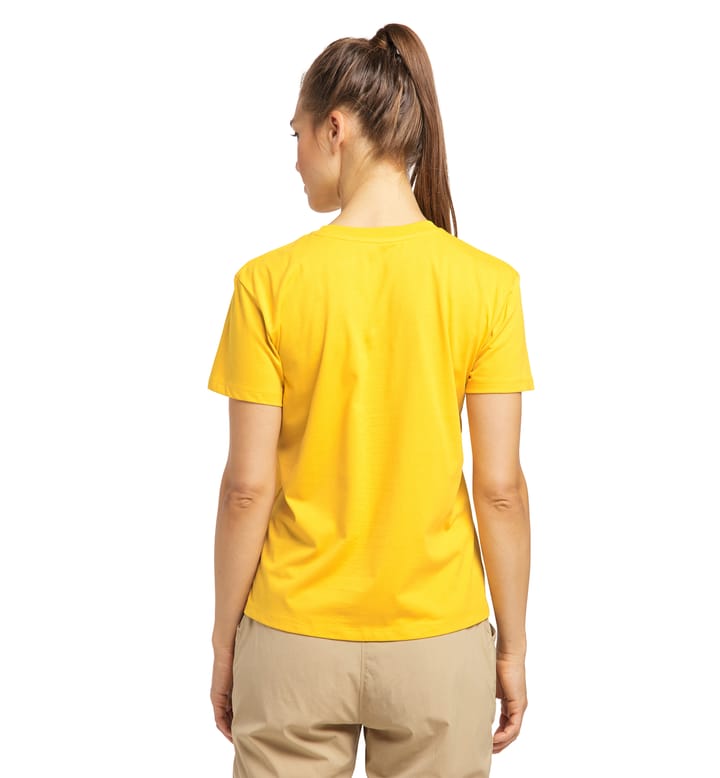 Camp Tee Women Pumpkin Yellow