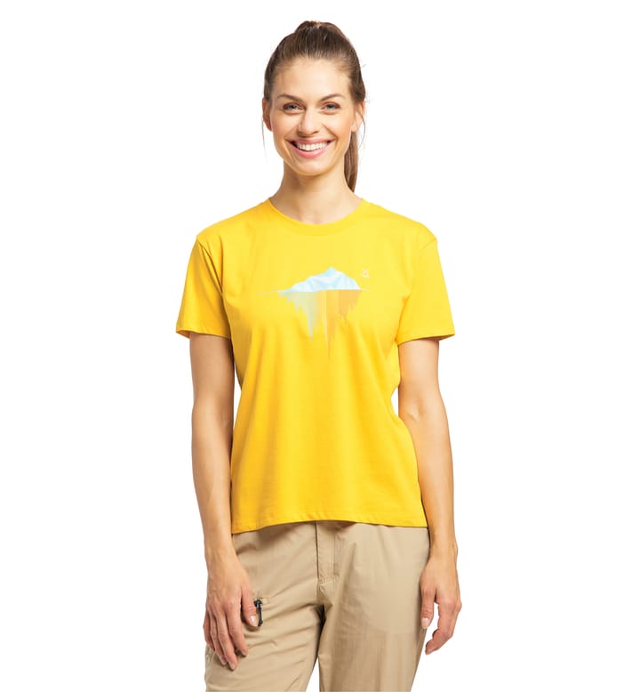 Camp Tee Women Pumpkin Yellow