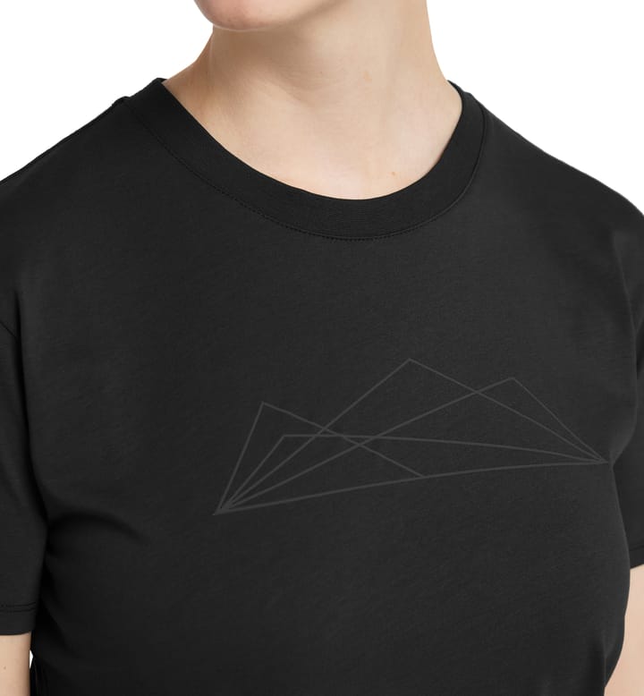 Camp Tee Women True Black Graphic