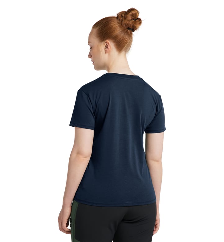 Camp Tee Women Tarn Blue Graphic Camp Tee Women Tarn Blue Graphic