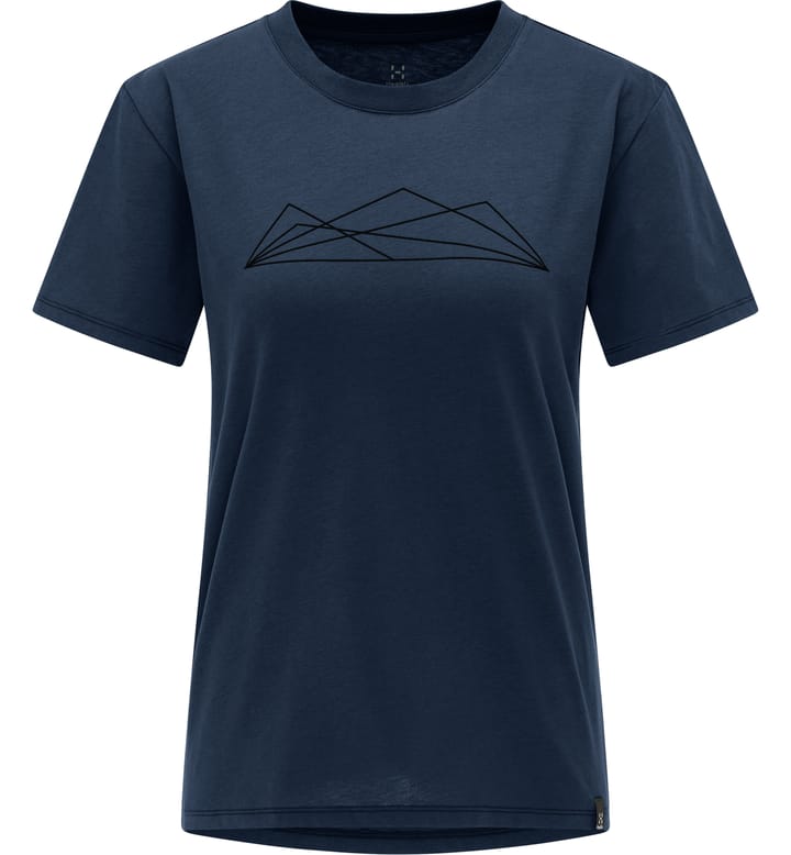 Camp Tee Women Tarn Blue Graphic Camp Tee Women Tarn Blue Graphic