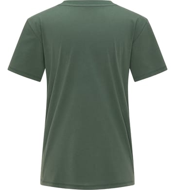 Camp Tee Women Fjell Green Graphic