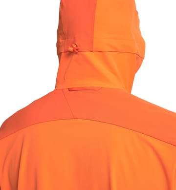 Morän Hood Men Flame Orange/Habanero