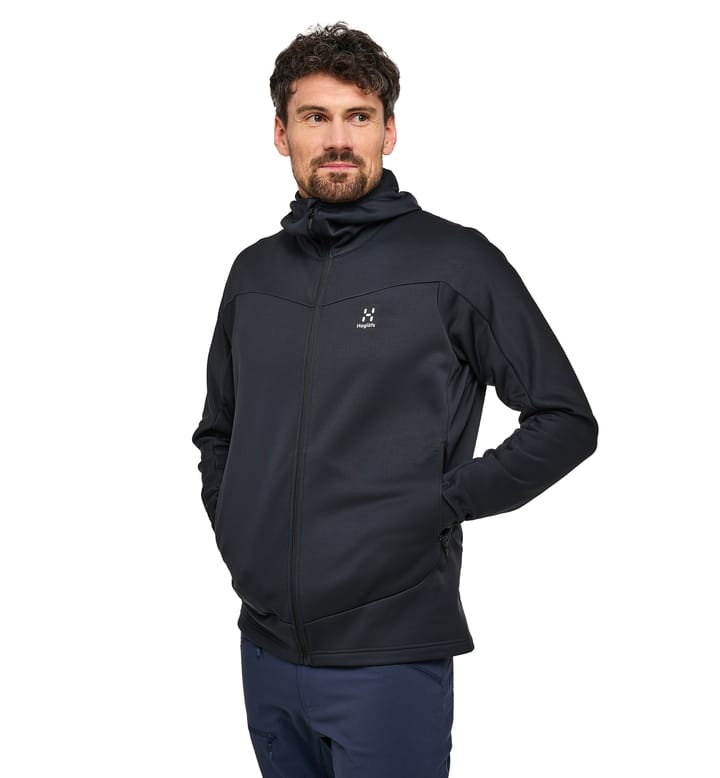 Frost Mid Hood Men True Black Solid Frost Mid Hood Men True Black Solid