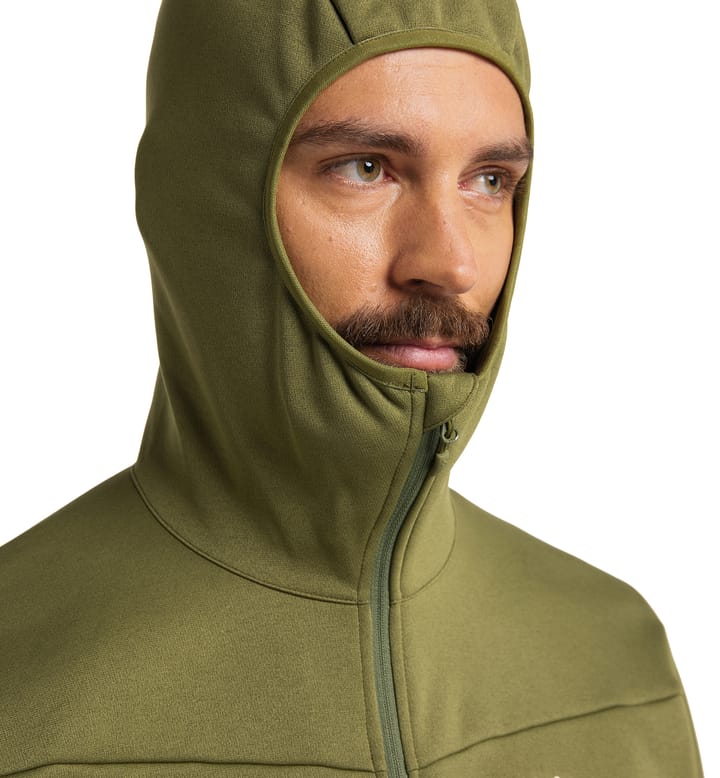 Frost Mid Hood Men Olive Green