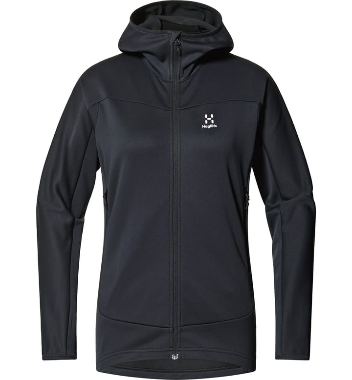 Frost Mid Hood Women | True Black | Tops | Activities | Hiking ...