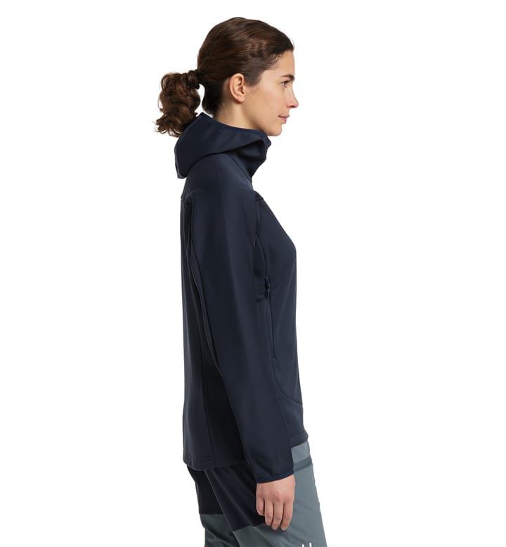 Frost Mid Hood Women Tarn Blue