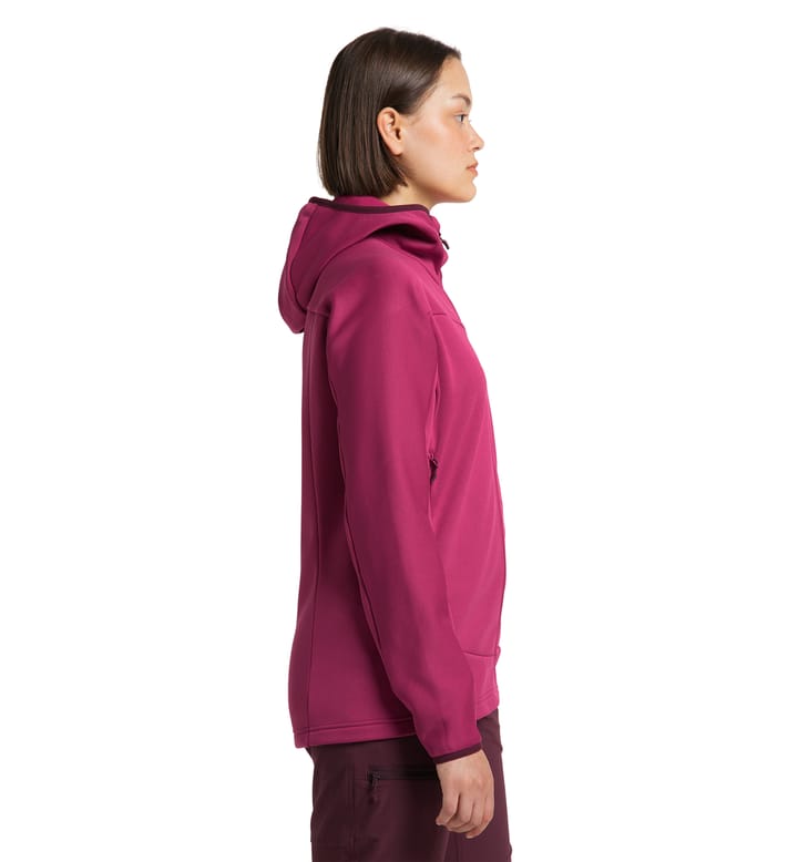 Frost Mid Hood Women Deep Pink Frost Mid Hood Women Deep Pink