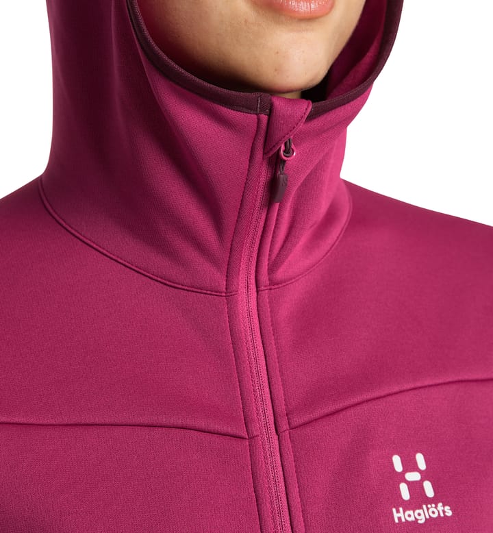 Frost Mid Hood Women Deep Pink Frost Mid Hood Women Deep Pink