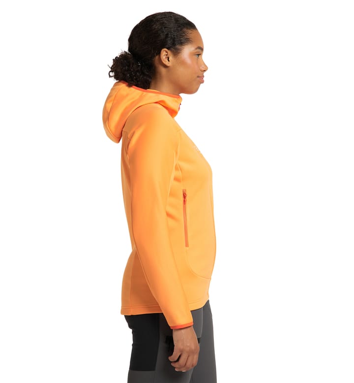 Frost Mid Hood Women Soft Orange