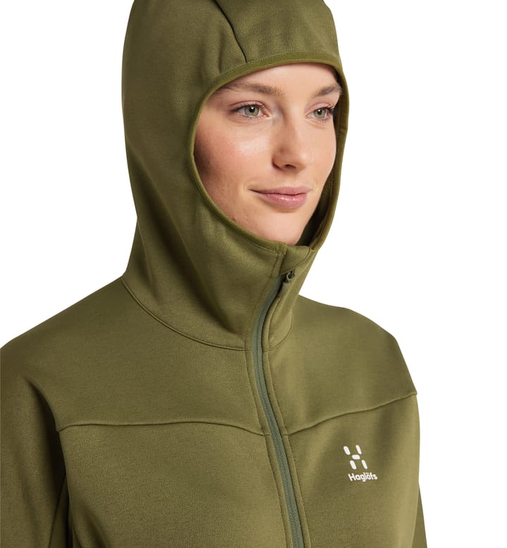 Frost Mid Hood Women Olive Green