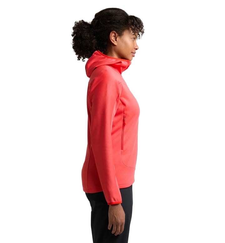 Frost Mid Hood Women Poppy Red