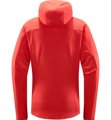 Frost Mid Hood Women Poppy Red