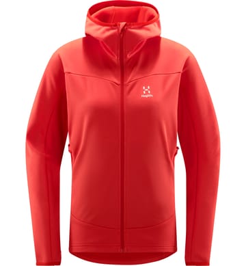 Frost Mid Hood Women Poppy Red