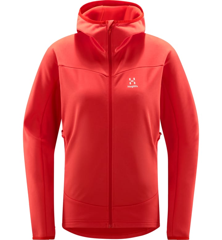 Frost Mid Hood Women Poppy Red