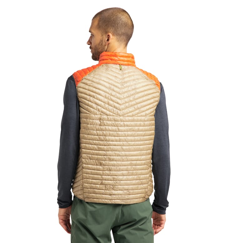 L.I.M Mimic Vest Men Sand/Magnetite