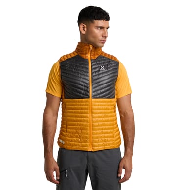 L.I.M Mimic Vest Men Sunny Yellow/Magnetite