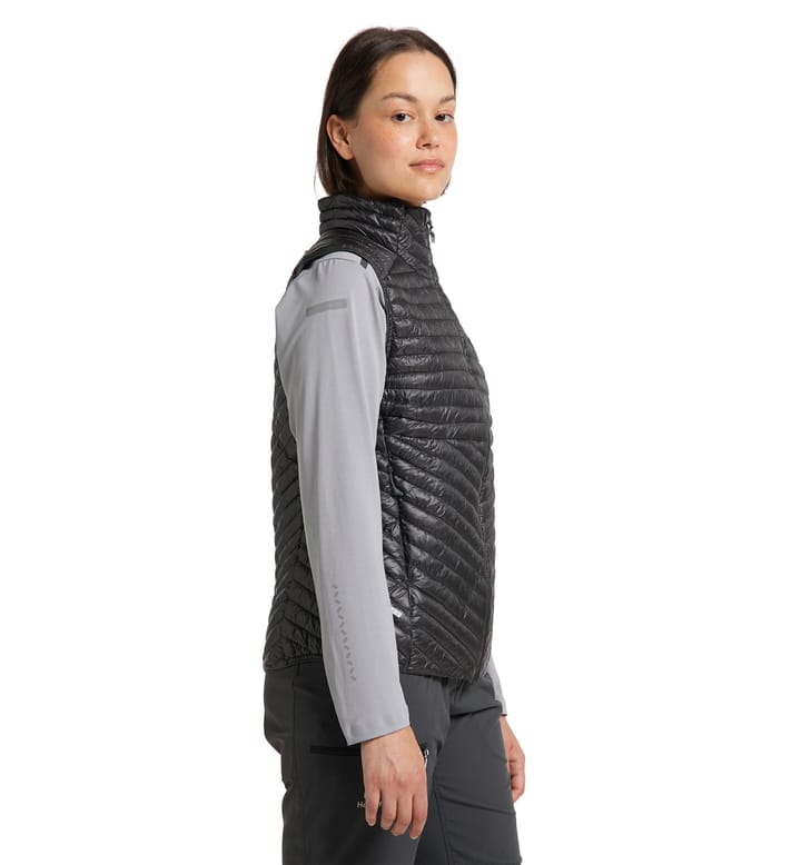 L.I.M Mimic Vest Women Magnetite