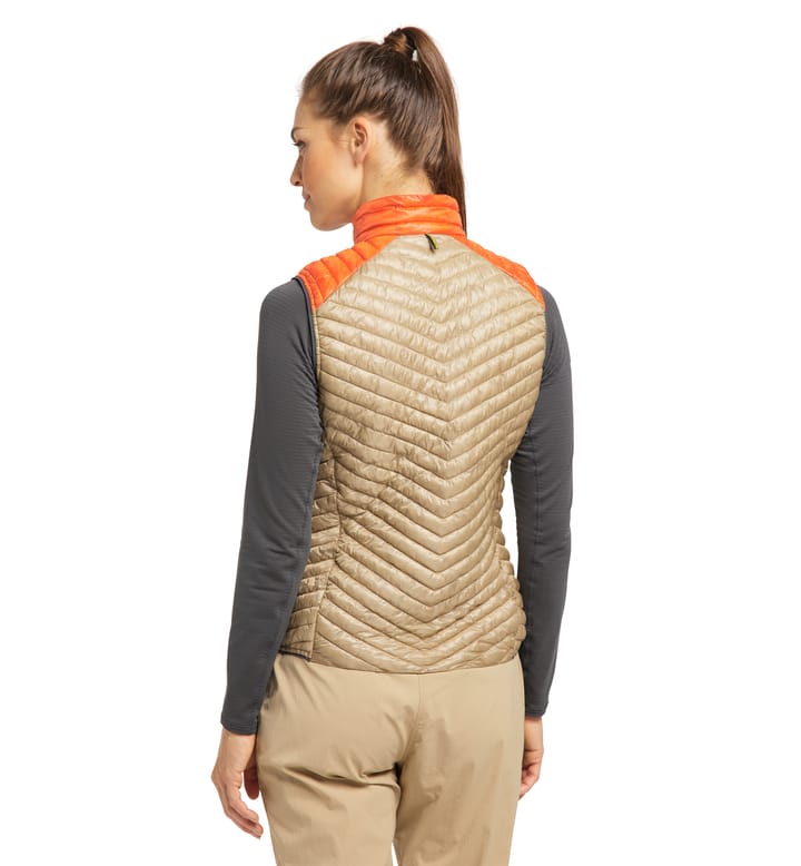 L.I.M Mimic Vest Women Sand/Magnetite