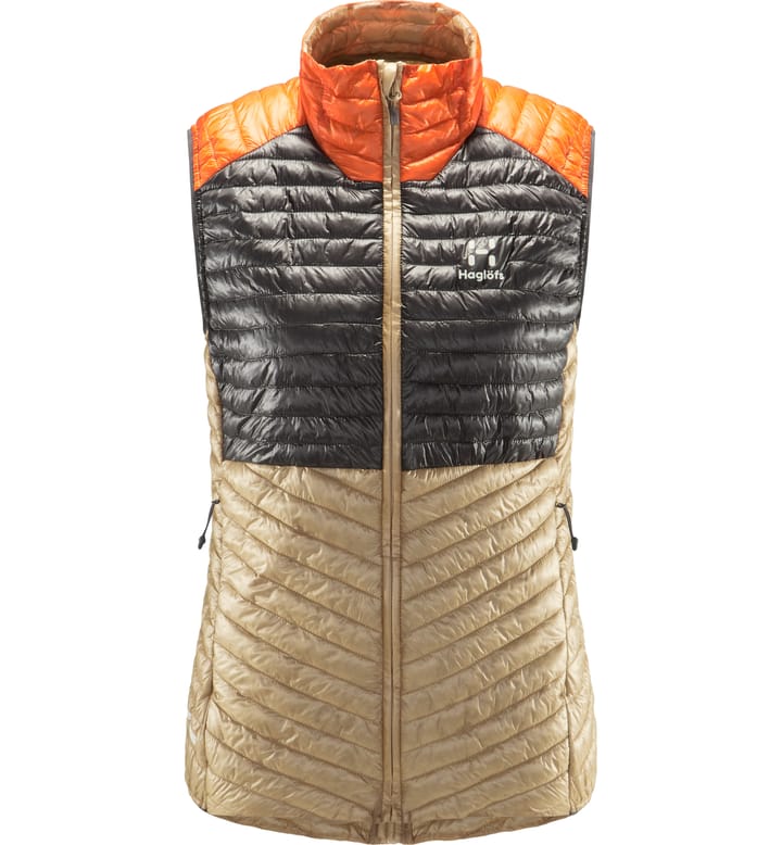 L.I.M Mimic Vest Women Sand/Magnetite