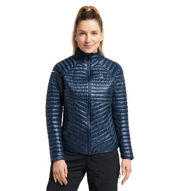 L.I.M Mimic Jacket Women Tarn Blue