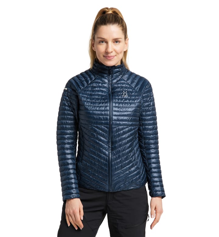 L.I.M Mimic Jacket Women Tarn Blue