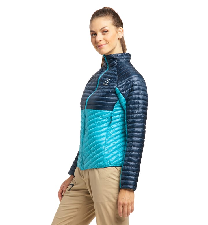 L.I.M Mimic Jacket Women Maui Blue/Tarn Blue