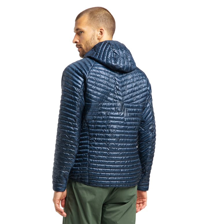 L.I.M Mimic Hood Men Tarn Blue