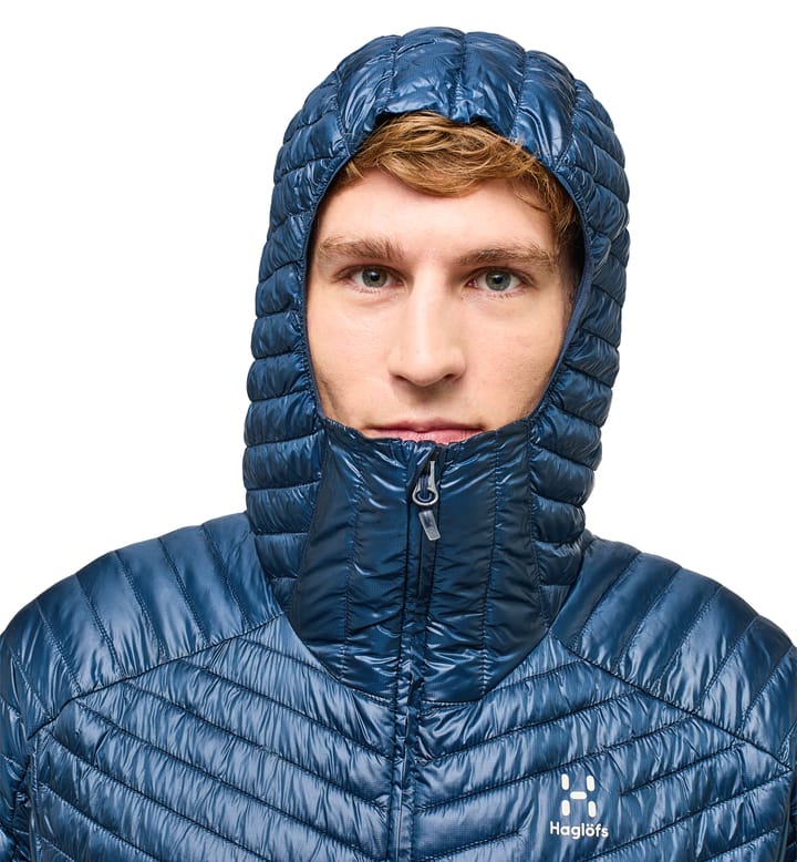 L.I.M Mimic Hood Men Tarn Blue