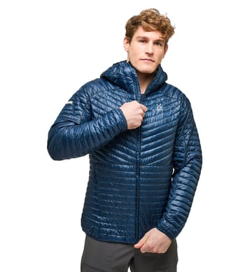 L.I.M Mimic Hood Men Tarn Blue