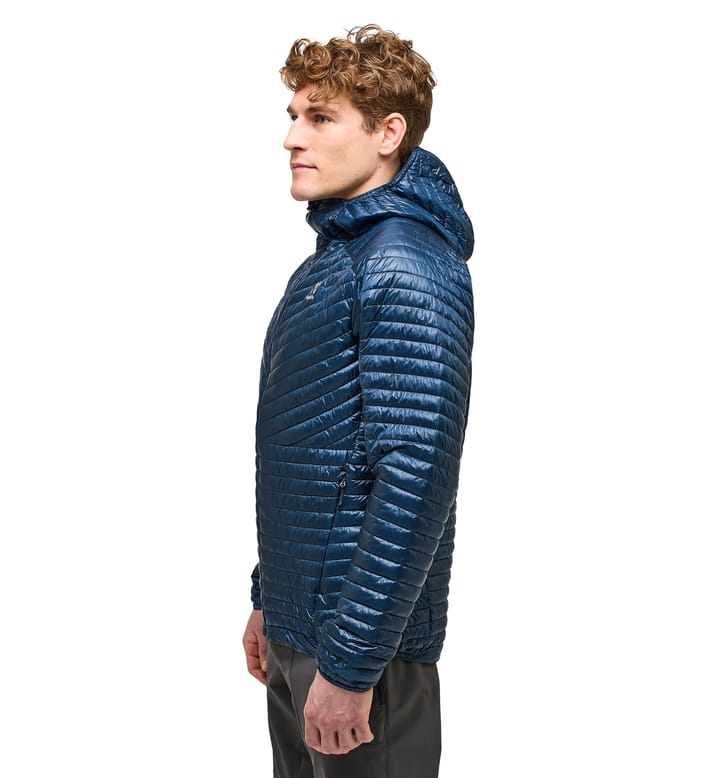 L.I.M Mimic Hood Men Tarn Blue