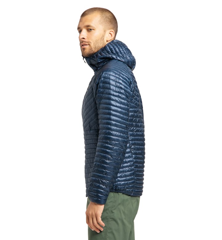 L.I.M Mimic Hood Men Tarn Blue