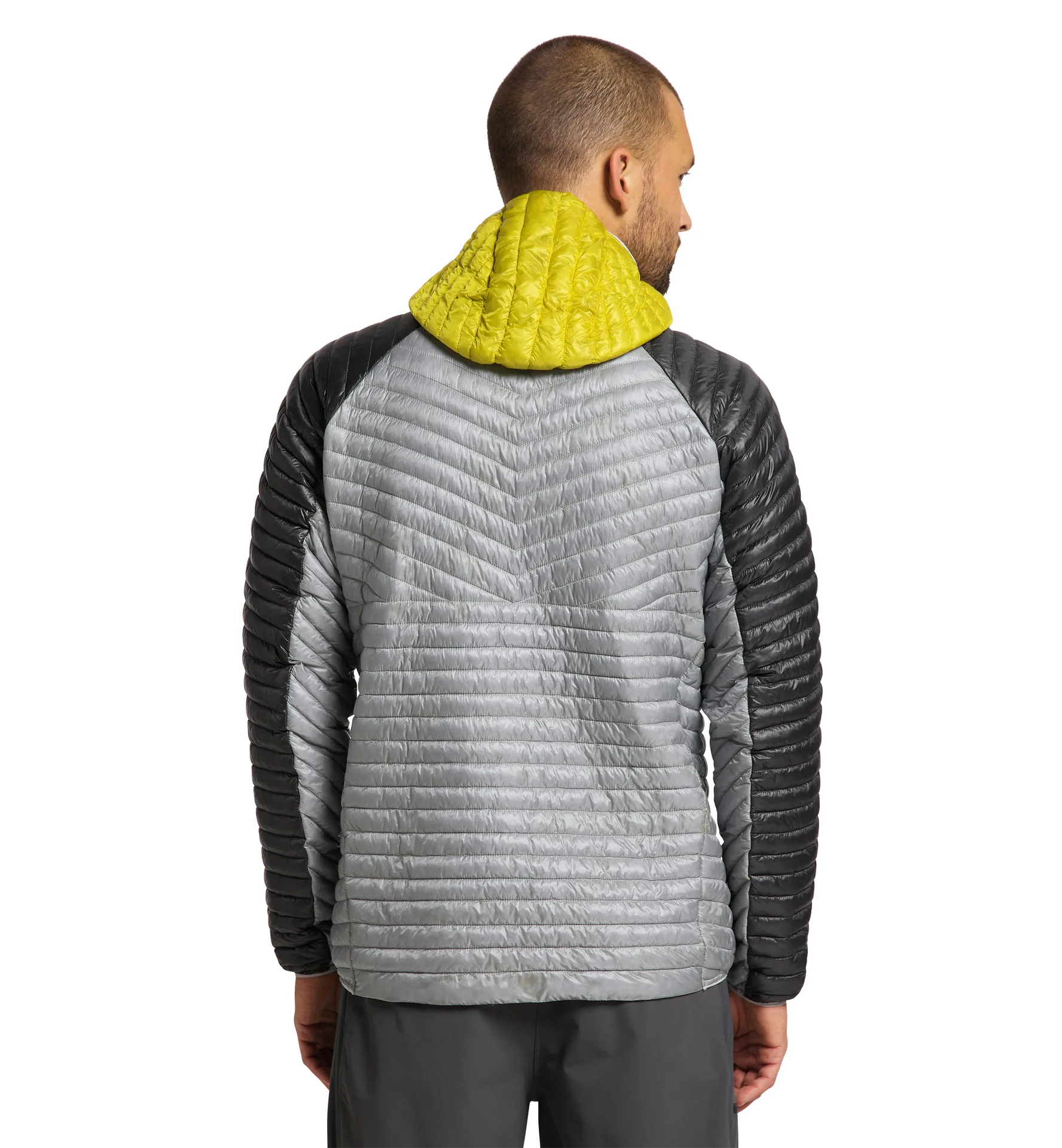 L.I.M Mimic Hood Men Stone Grey/Magnetite