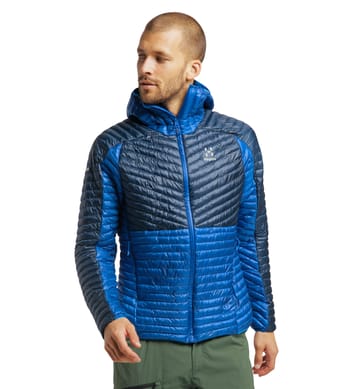 L.I.M Mimic Hood Men Storm Blue/Tarn Blue