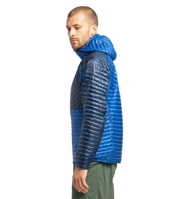 L.I.M Mimic Hood Men Storm Blue/Tarn Blue