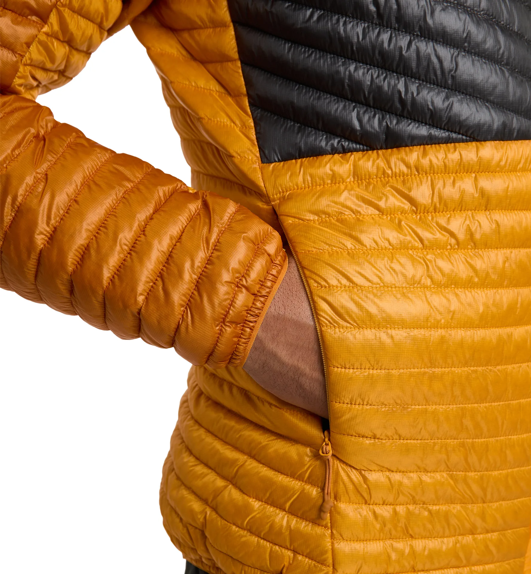 L.I.M Mimic Hood Men Sunny Yellow/Magnetite