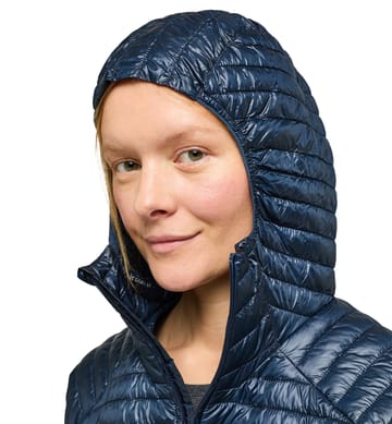 L.I.M Mimic Hood Women Tarn Blue