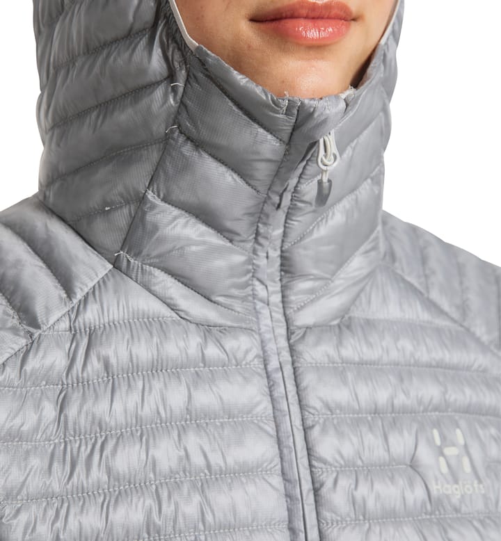 L.I.M Mimic Hood Women Stone Grey