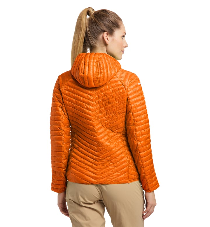 L.I.M Mimic Hood Women Flame Orange